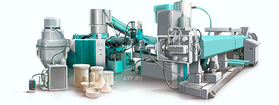 Применение смазки Molykote Separator Spray для производства и переработки полимеров