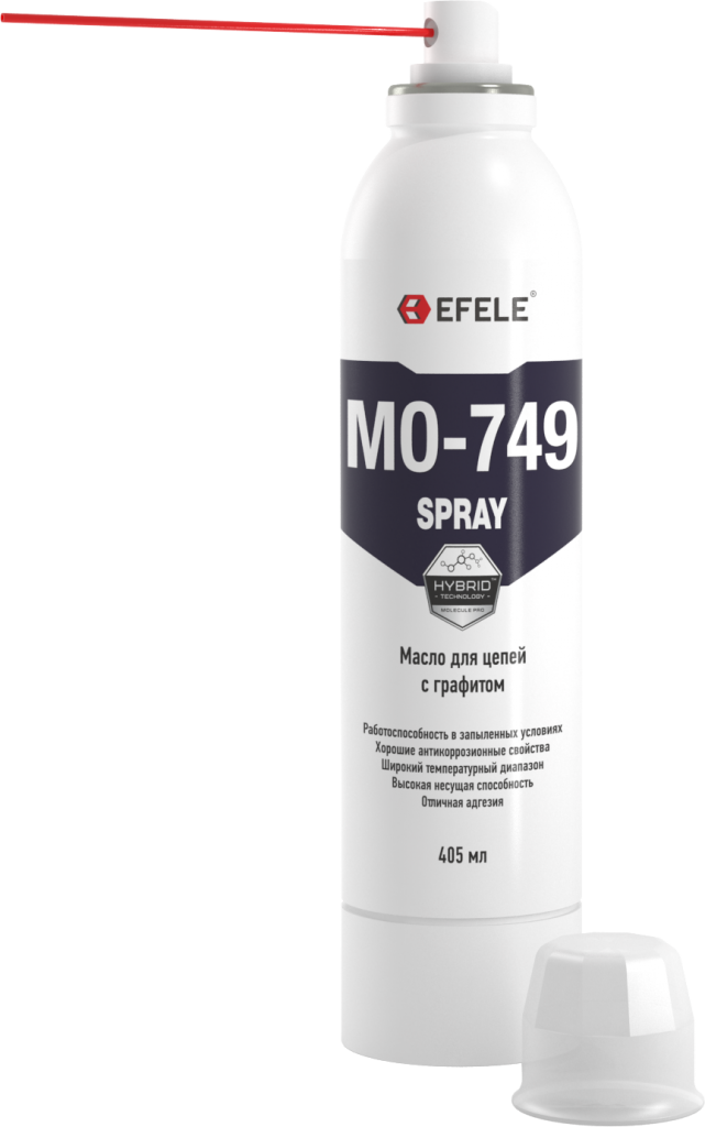 Масло для цепей с графитом EFELE MO-749 Масло для цепей с графитом EFELE MO-749