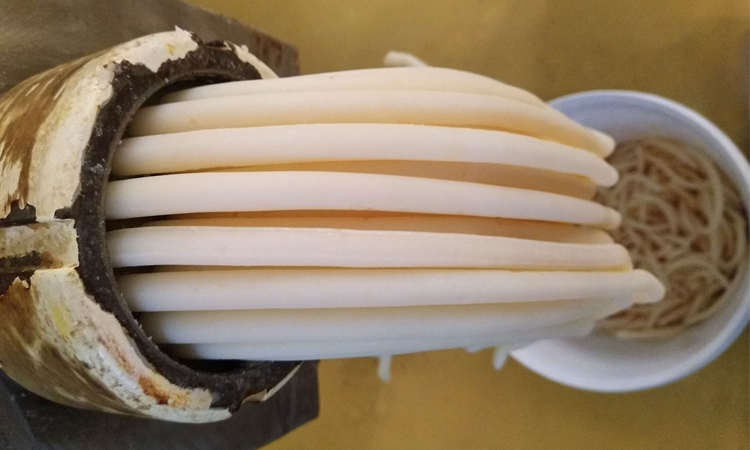 Прессование в мыльную стружку